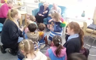 Nursery’s egg-cellent Easter at care home